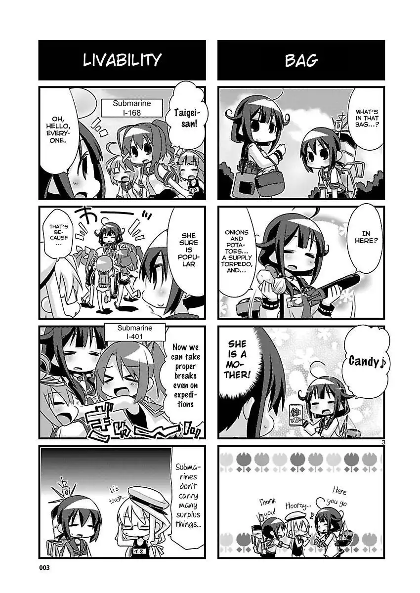 Kantai Collection - Kankore - 4-koma Comic - Fubuki, Ganbarimasu! Chapter 63 3